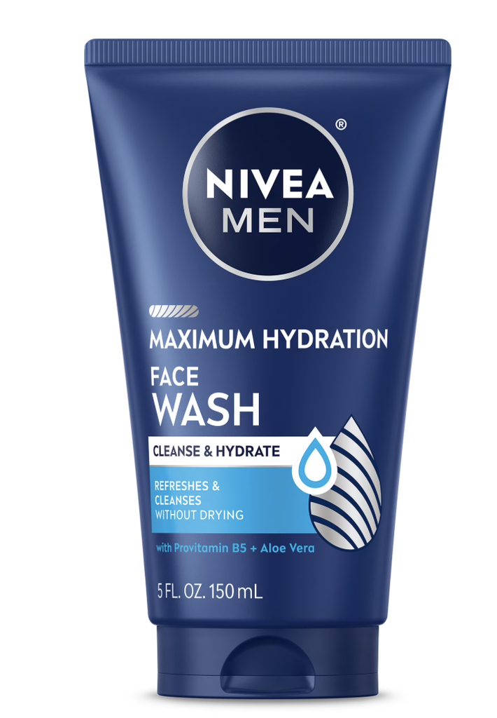 MAXIMUM HYDRATION FACE WASH NIVEA MEN 150 ML