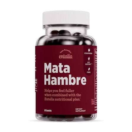 SUPLEMENTO DIETETICO MATA HAMBRE EN GOMITAS SABOR FRESA 60CT ENTALLA OFERTA