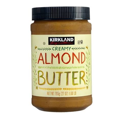 MANTEQUILLA DE ALMENDRA KIRKLAND CREAMY ALMOND BUTTER 765 GR 27 OZ OFERTA