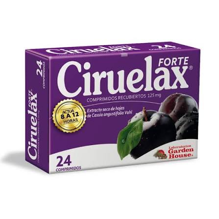 CIRUELAX FORTE 125MG X24 COMPRIMIDOS RECUBIERTOS
