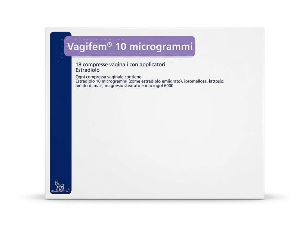 VAGIFEM 10 MCG COMPRIMIDOS VAGINALES CON APLICADOR 18 COMP NOVO NORDISK