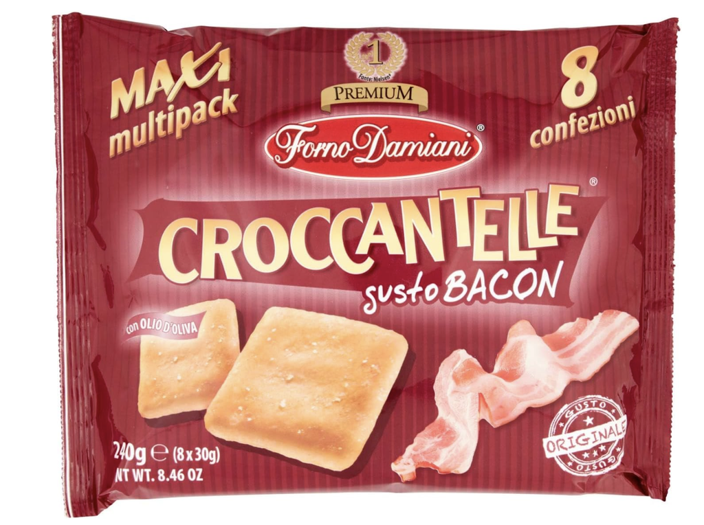 FORNO DAMIANI CROCCANTELLE SABOR BACON 240 GR