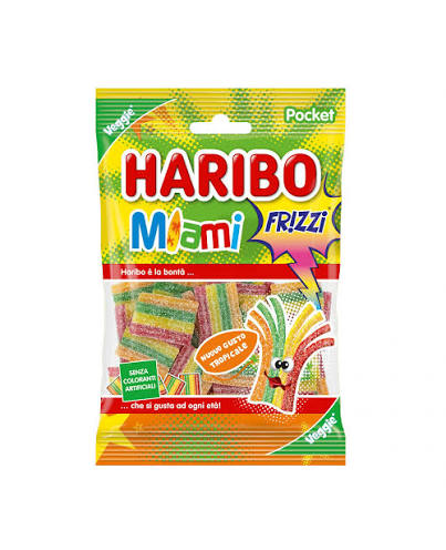 GOMITA HARIBO MIAMI FRIZZI 80G