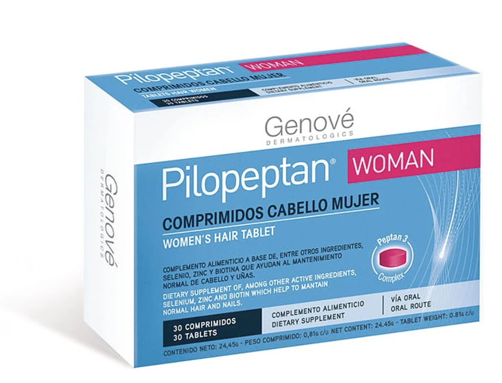 PILOPEPTAN CABELLO MUJER 30 TAB GENOVE