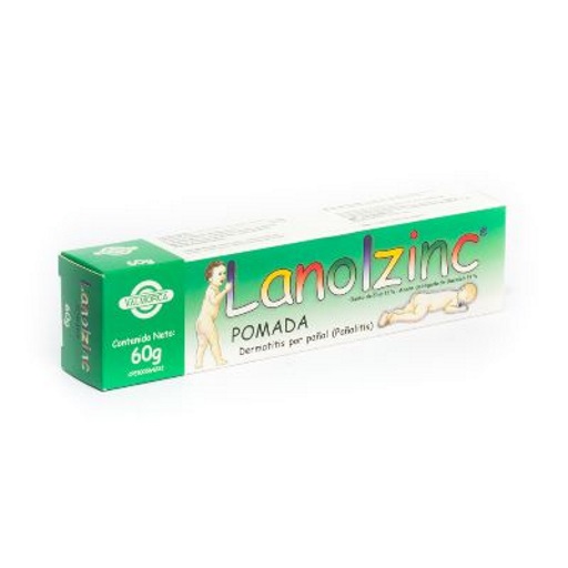 LANOLZINC POMADA PARA DERMATITIS 60G VALMORCA