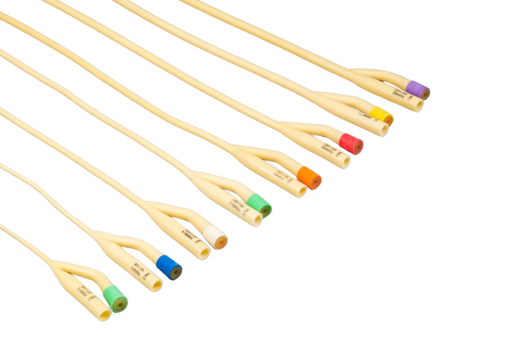 SONDA FOLEY 2 VIAS C/BALON LATEX SILICONADO 14FR X UNIDAD