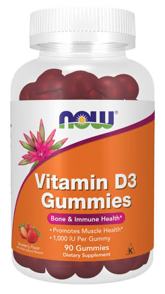 VITAMIN D-3 x 90 GOMITAS NOW