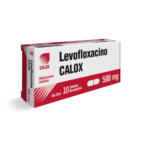 LEVOFLOXACINO 500MG X 10TAB CALOX