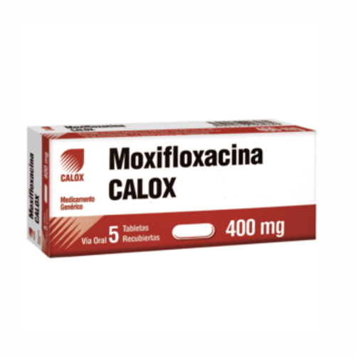 MOXIFLOXACINO 400MG 5TAB CALOX