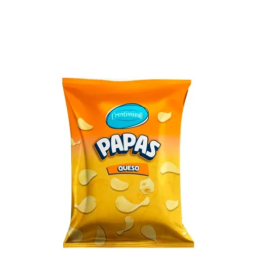 PAPAS FRITAS SABOR QUESO CRUSTISSIMO 28G