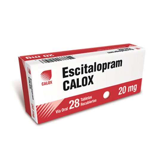ESCITALOPRAM 20MG 28TAB CALOX