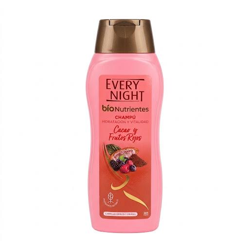 EVERY NIGHT CHAMPU BIO NUTRIENTES CACAO Y FRUTOS ROJOS 365ML