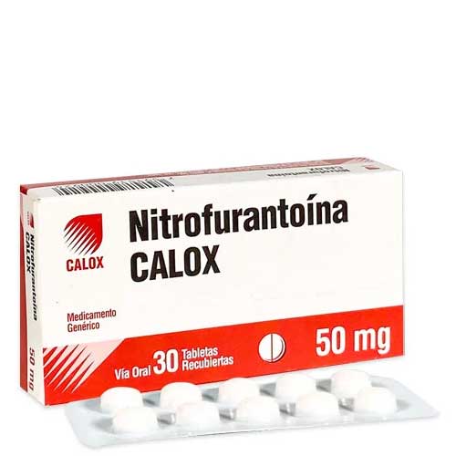 NITROFURANTOINA 50MG 30TAB CALOX