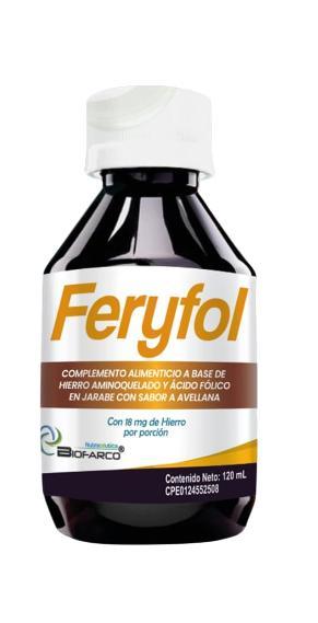 FERYFOL JARABE 120 ML