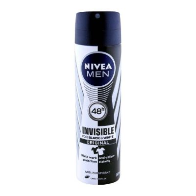 DESODORANTE NIVEA MEN BLACK & WHITE ORIGINAL AEROSOL 150ML