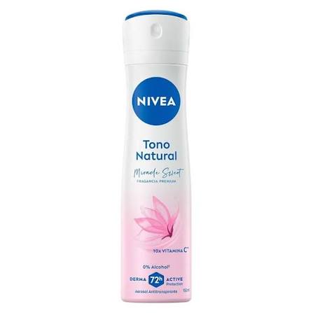 DESODORANTE NIVEA NATURAL MIRACLE AEROSOL 150ML