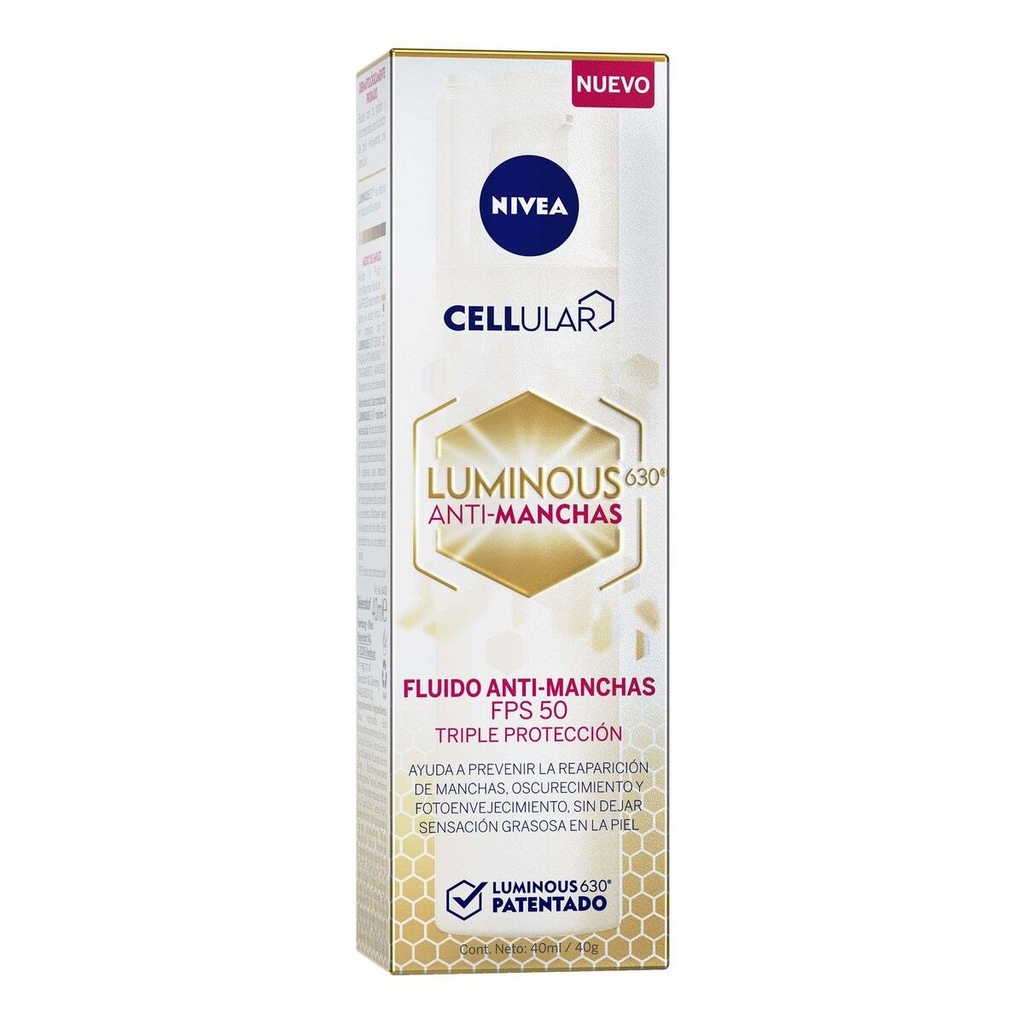 NIVEA CELLULAR LUMINOUS630 CREMA ANTIMANCHAS FPS50 40ML
