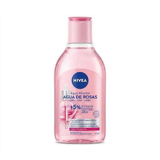 NIVEA MICELLAIR AGUA MICELAR AGUA DE ROSAS 400ML