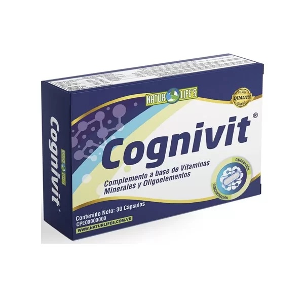 COGNIVIT X 30 CAPS NATURLIFE