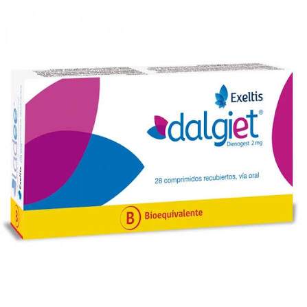 DALGIET 2MG X 28 COMP EXELTIS