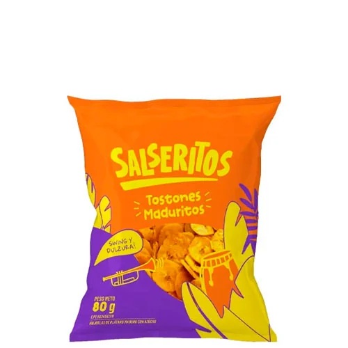 TOSTONES MADURITOS SALSERITOS 80 GR