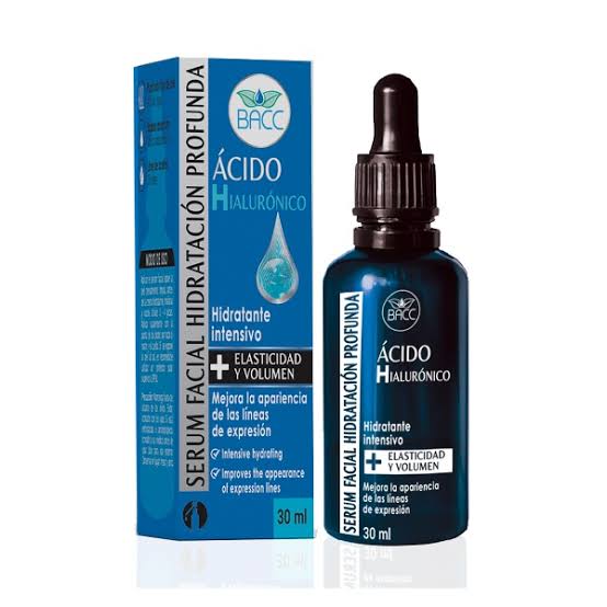 BACC SERUM FACIAL HIDRATACION PROFUNDA ACIDO HIALURONICO