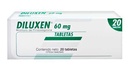 DILUXEN 60MG X 20TAB FARMA