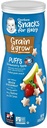 SNACKS FOR BABY GRAIN AND ROWN PUFF STARWBERRY APPLE 42G GERBER