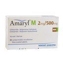 AMARYL M 2MG/500MG 30TAB