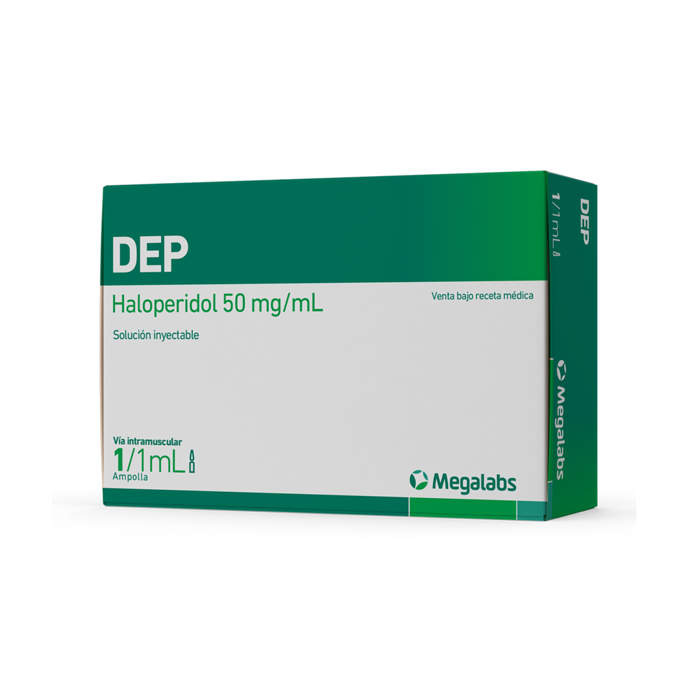 DEP HALOPERIDOL 50MG/ML 1AMP | Tu Farmacia Actual