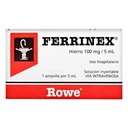 FERRINEX 100MG 1 AMP X 5ML ROWE