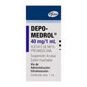 DEPO-MEDROL 40MG/1ML PFISER CAJA X 1 AMP