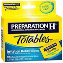 PREPARATION H 10 TOALLAS INDIVIDUALES