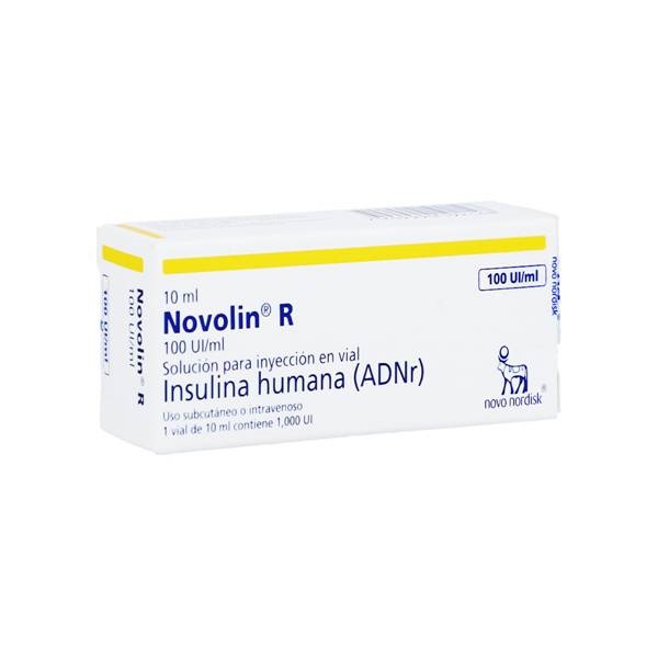 NOVOLIN R 100UI/ML | Tu Farmacia Actual
