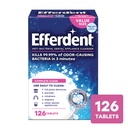 EFFERDENT X 126 TABS