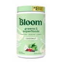 BLOOM NUTRITION GREEN AND SUPERFOODS MIXED COCONUT 25 SERVINGS 136G