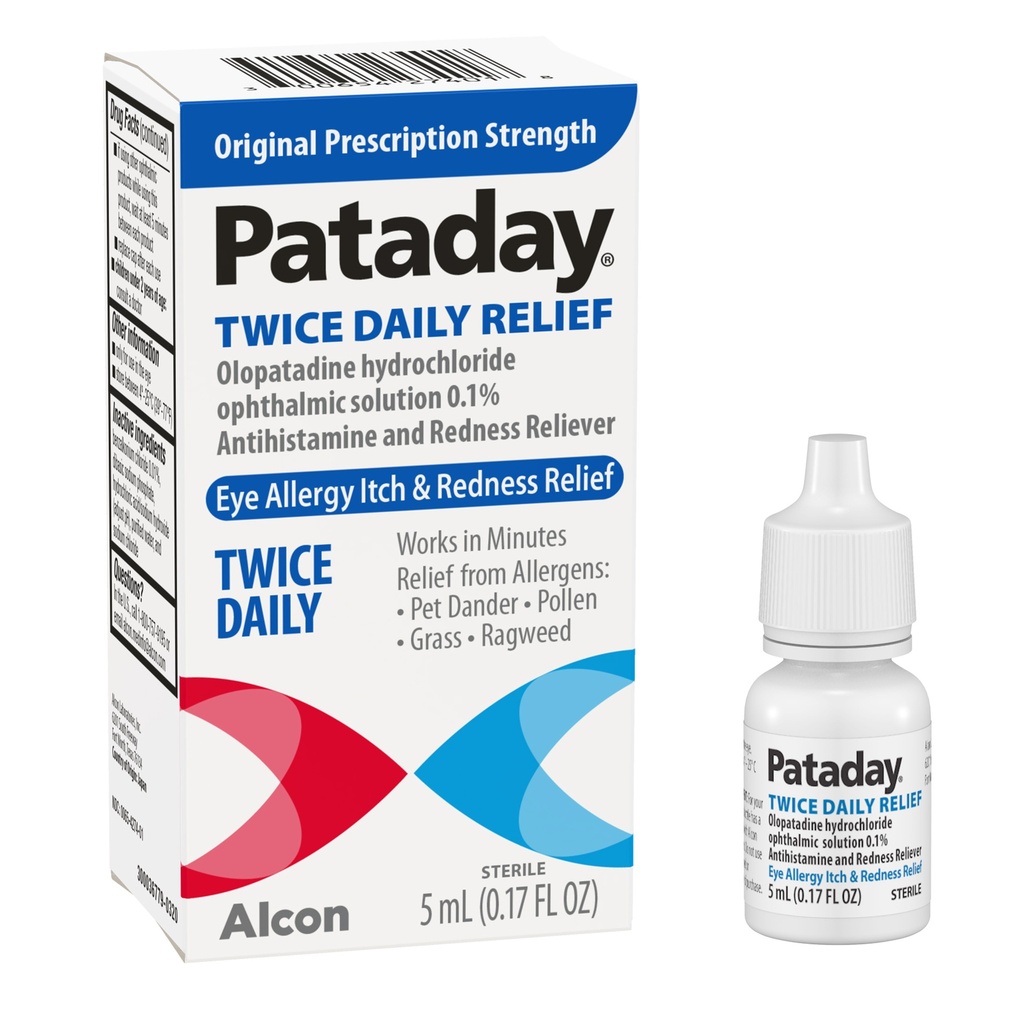 PATADAY ORIGINAL 0.1% EYE ALLERGY ITCH & REDNESS RELIEF 5ML | Tu ...