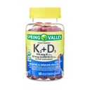 VITAMINA K2 + D3 100MCG - 2000IU 60 CAPS SPRING VALLEY