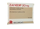 ZANEDIP 20 MG X 28 COMP RECORDATI