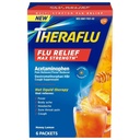 THERAFLU FLU RELIEF MAX STRENGTH HONEY LEMON FLAVOR X 6 SOBRES