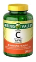 VITAMINA C 500MG 250TAB SPRING VALLEY