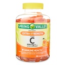 VITAMINA C 500MG 120 GUMMIES SPRING VALLEY