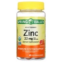 ZINC 22MG X 60 GUMMIES SPRING VALLEY