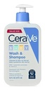 CERAVE BABY WASH AND SHAMPOO  473ML