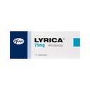 LYRICA 75 MG 14 CAP  PFIZER