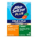 ALKA -SELTZER PLUS COLD AND FLU DAY/NIGHT 24CAPS