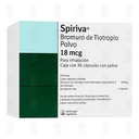 SPIRIVA 18 MCG POLVO PARA INHALACION X 30 CAPSULAS