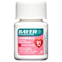 ASPIRIN LOW DOSE 81MG X 36 CHEWABLE TAB CHERRY FLAVORED BAYER