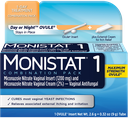 MONISTAT 2% OVULO VAGINAL ONE DAY TREATMENT X 1 OVULADOR 4.6G
