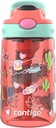 TERMO CONTIGO KIDS CLEANABLE CORAL BLUE 14 OZ